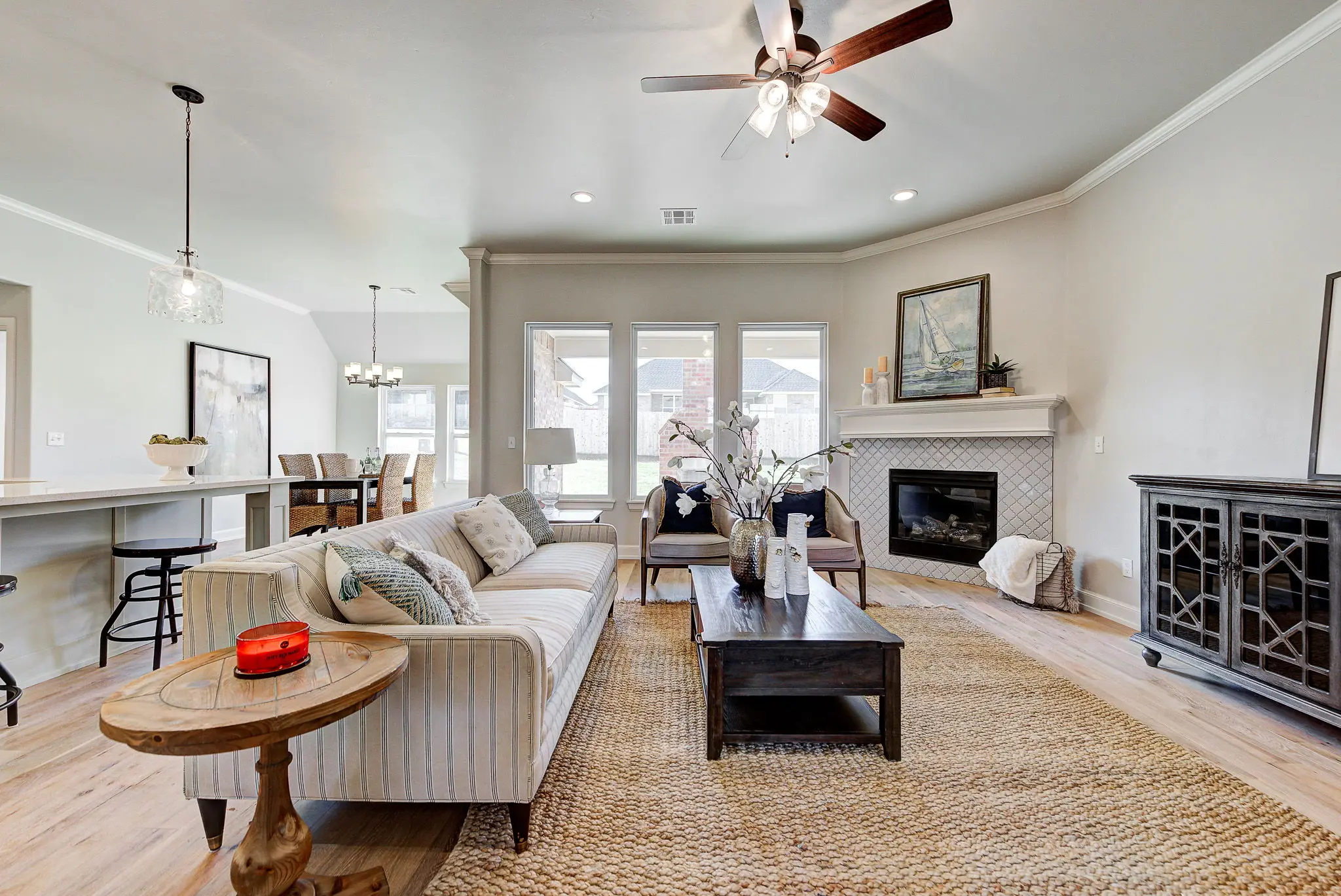 Example of Staged Chatham floor plan - Features and Finishes may vary based on product availability