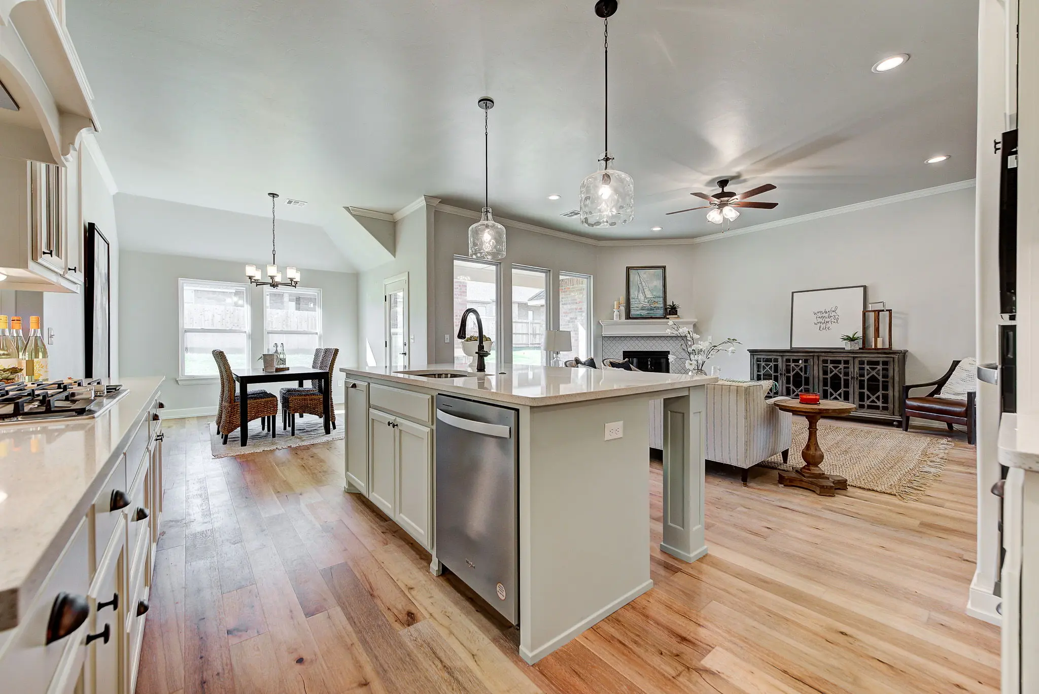 Example of Staged Chatham floor plan - Features and Finishes may vary based on product availability