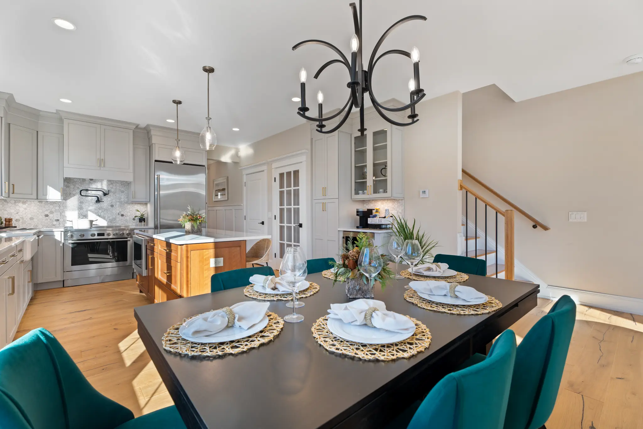 Dining Room and Kitchen