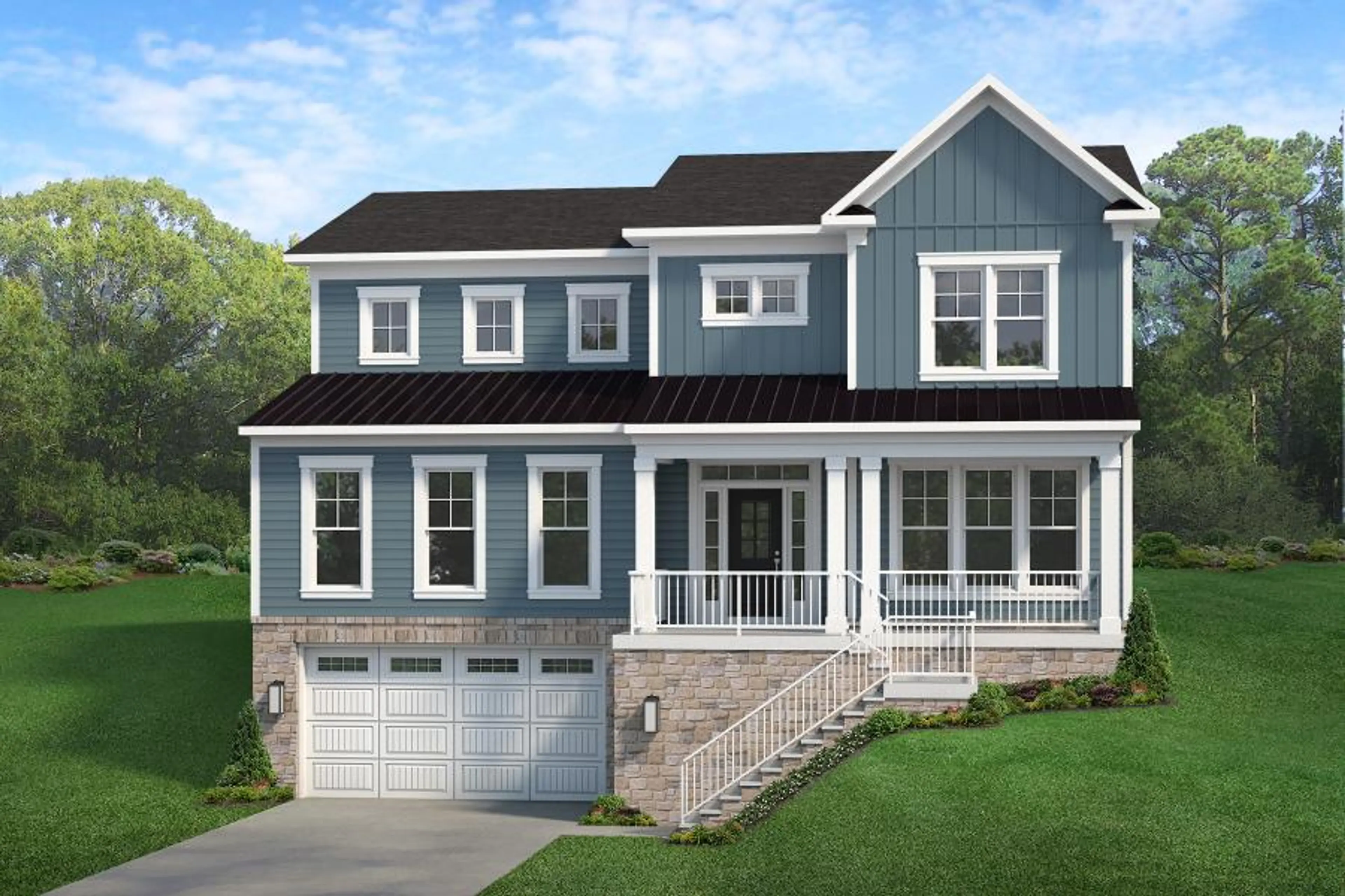 F with Integral Garage