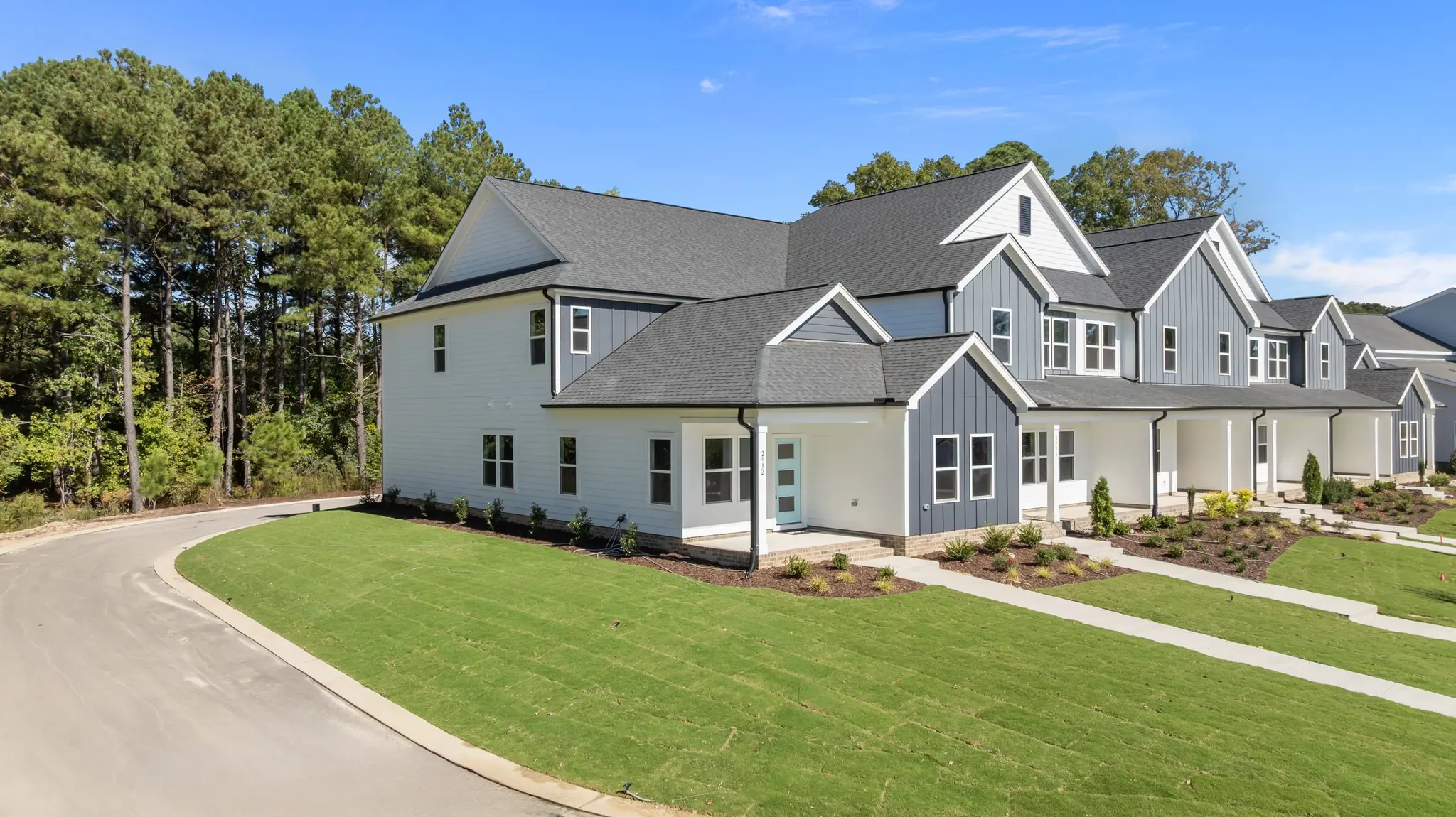 End Unit with First Floor Primary Suite