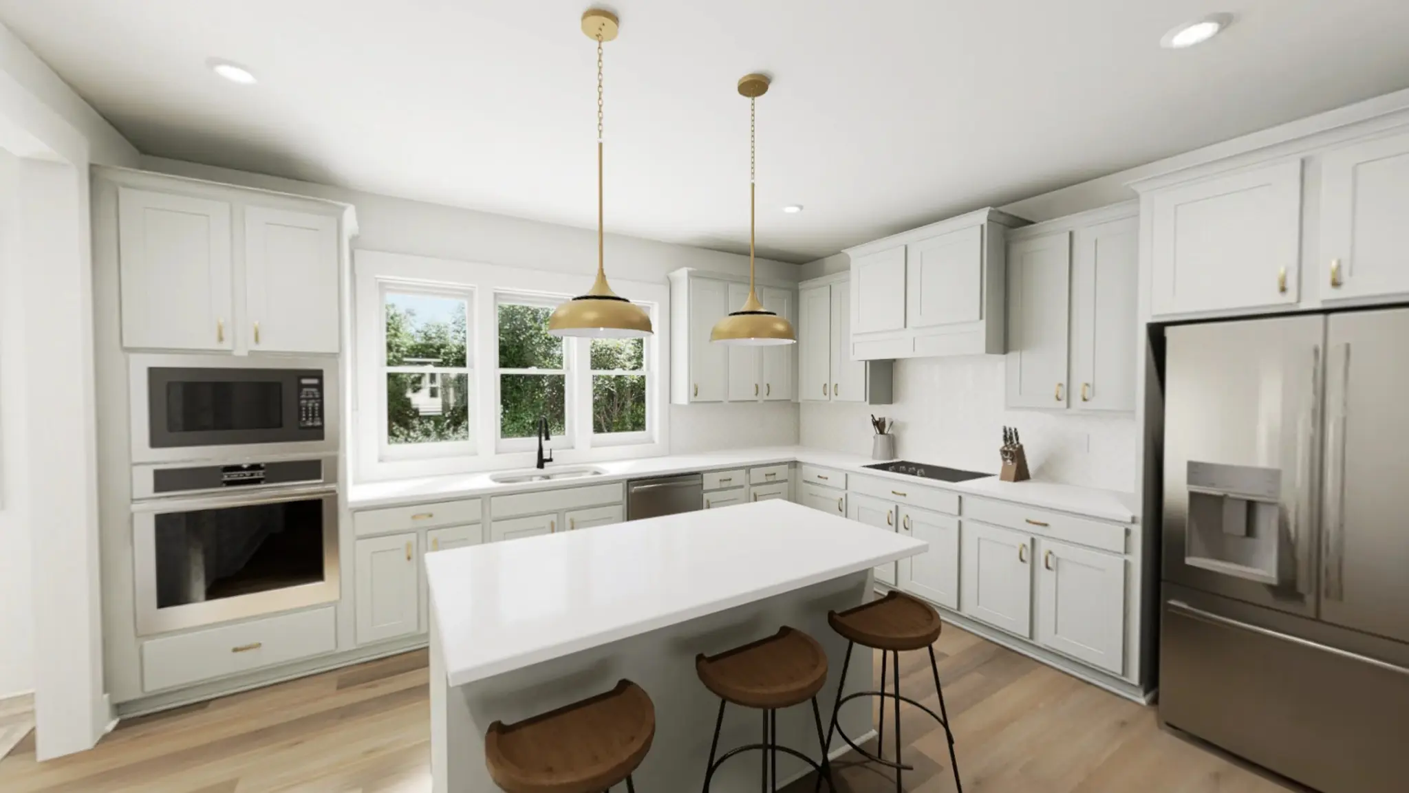 Kitchen (shown with Sonny & Cher) and Gourmet Kitchen