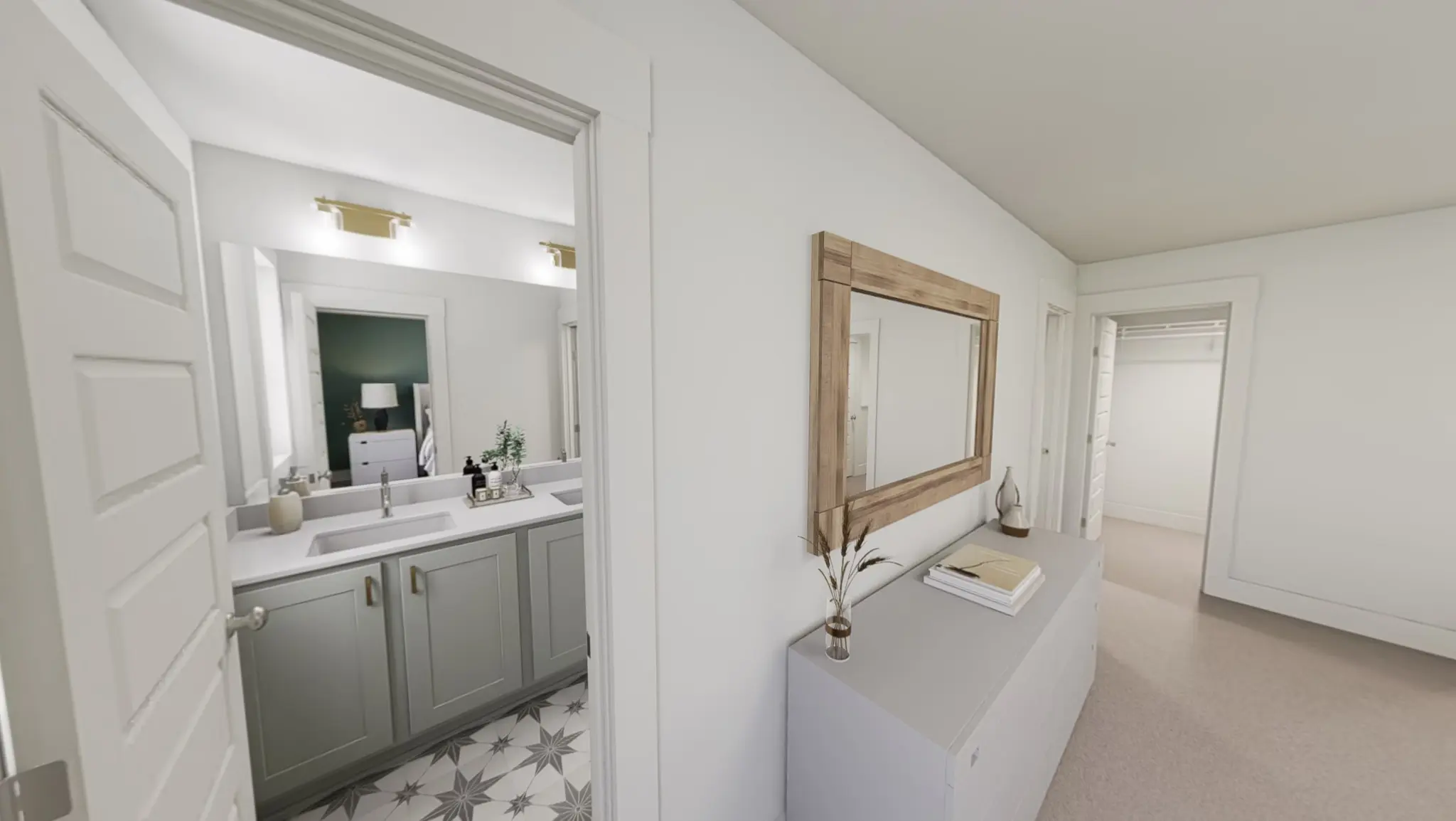 Primary Bedroom w/ Dual Closets