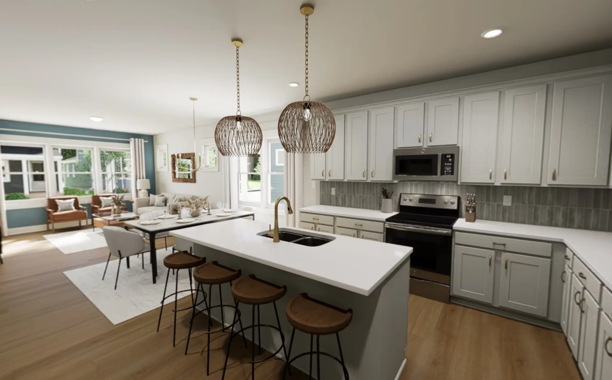 Kitchen (Resting Beach Face Interior) *Virtual Rendering