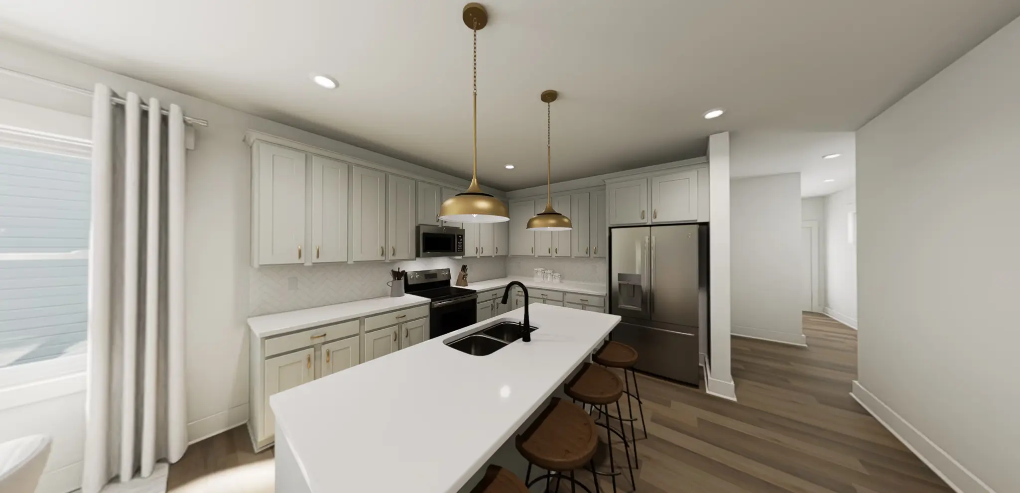 Kitchen - Shown with Sonny & Cher interior package