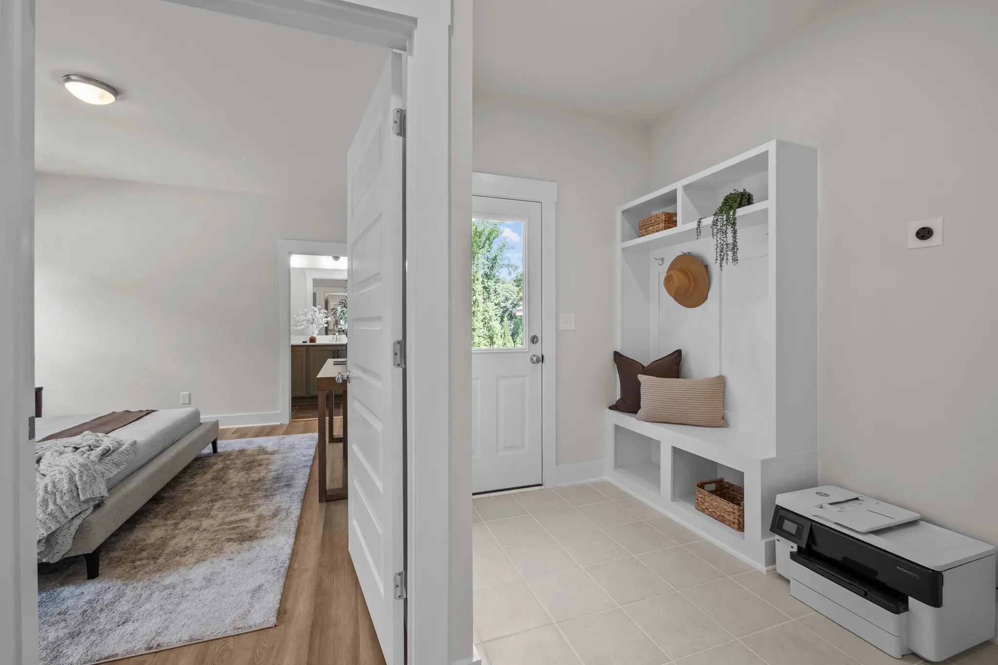 Mudroom & View to Primary Suite