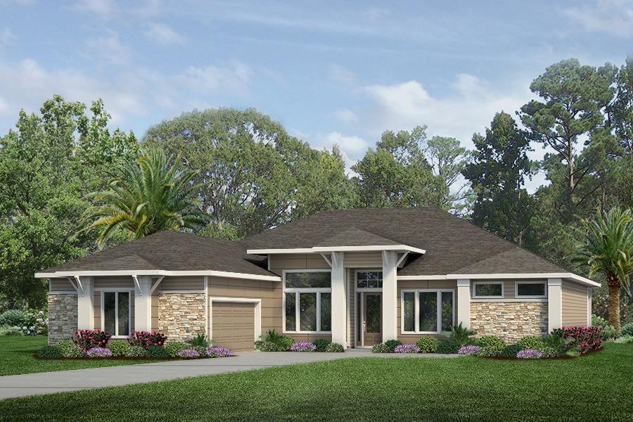 Prairie Sophistication with Optional Masonry