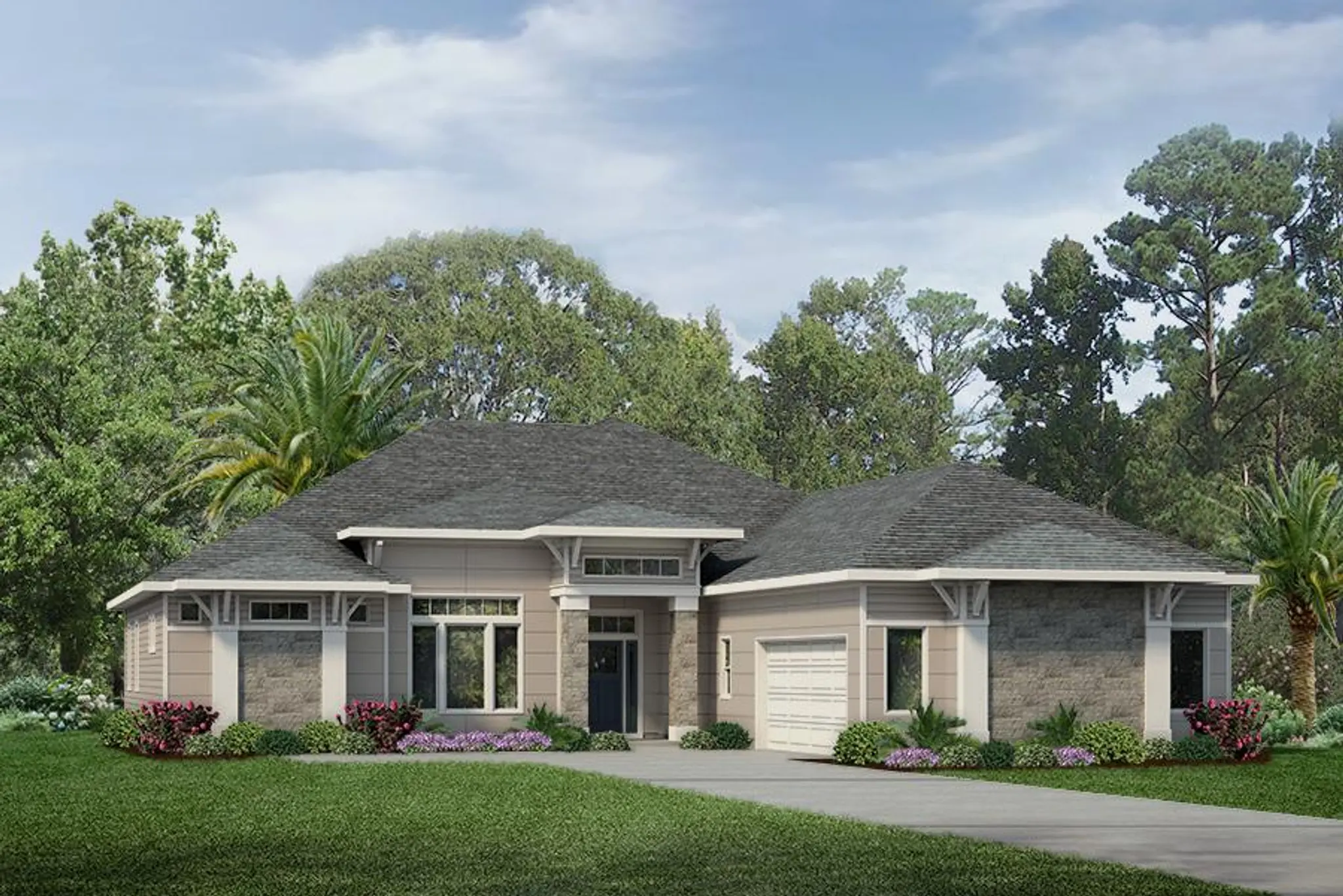 Prairie Sophistication with Optional Masonry