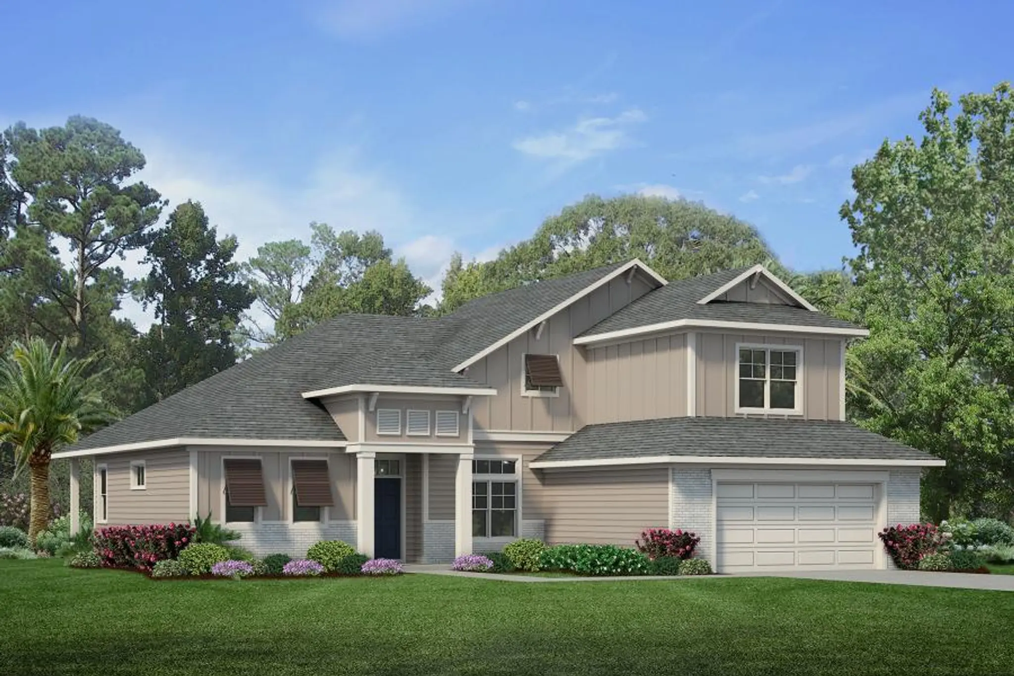 Maclay III Manor-Florida Coastal with Opt Masonry