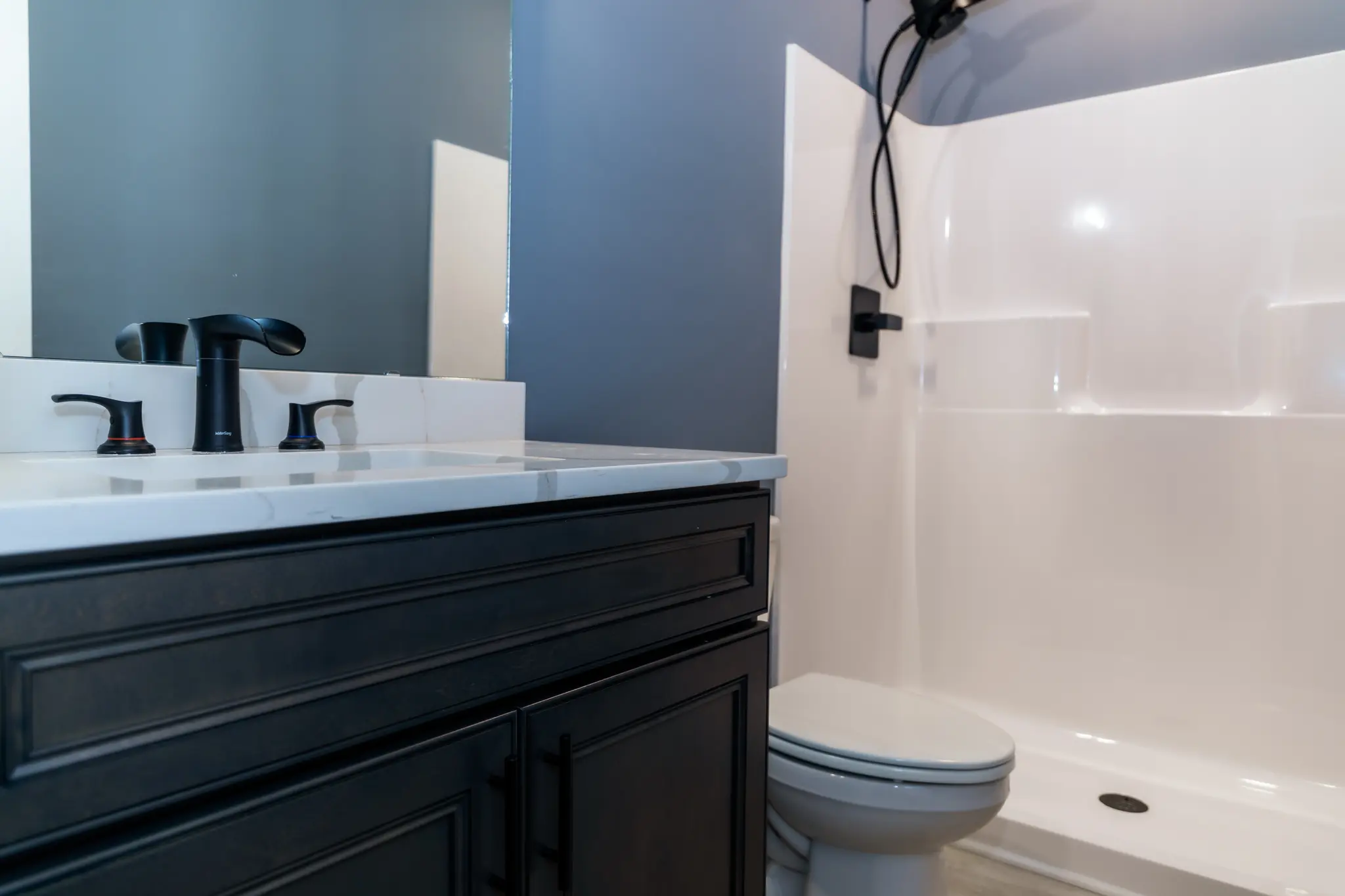 Single Piece Fiberglass Shower