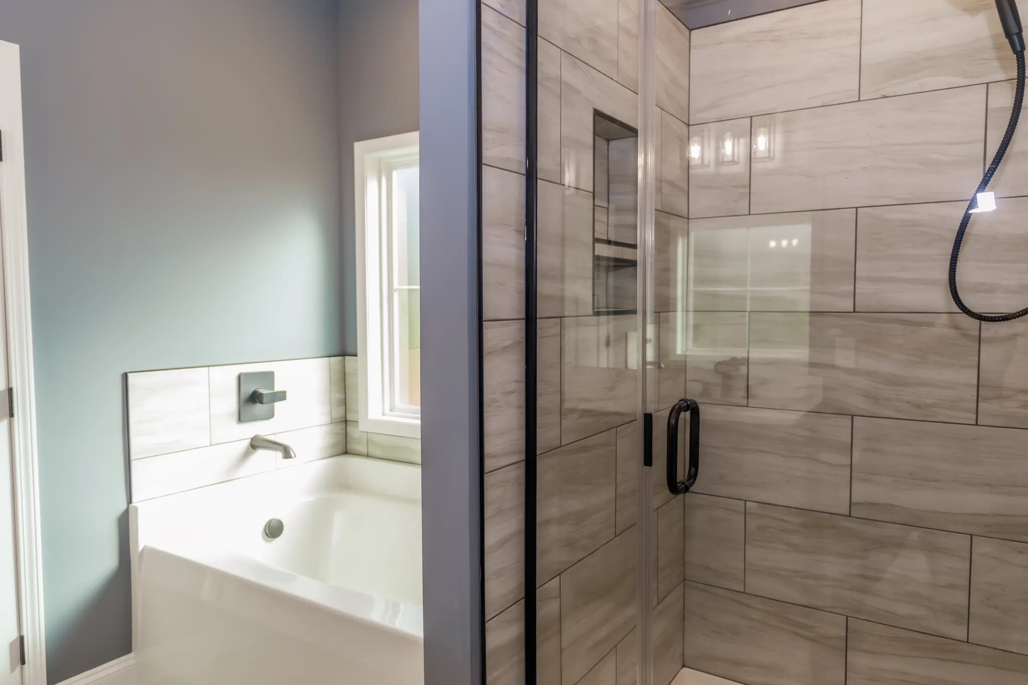 Garden Tub and Optional Tile Shower