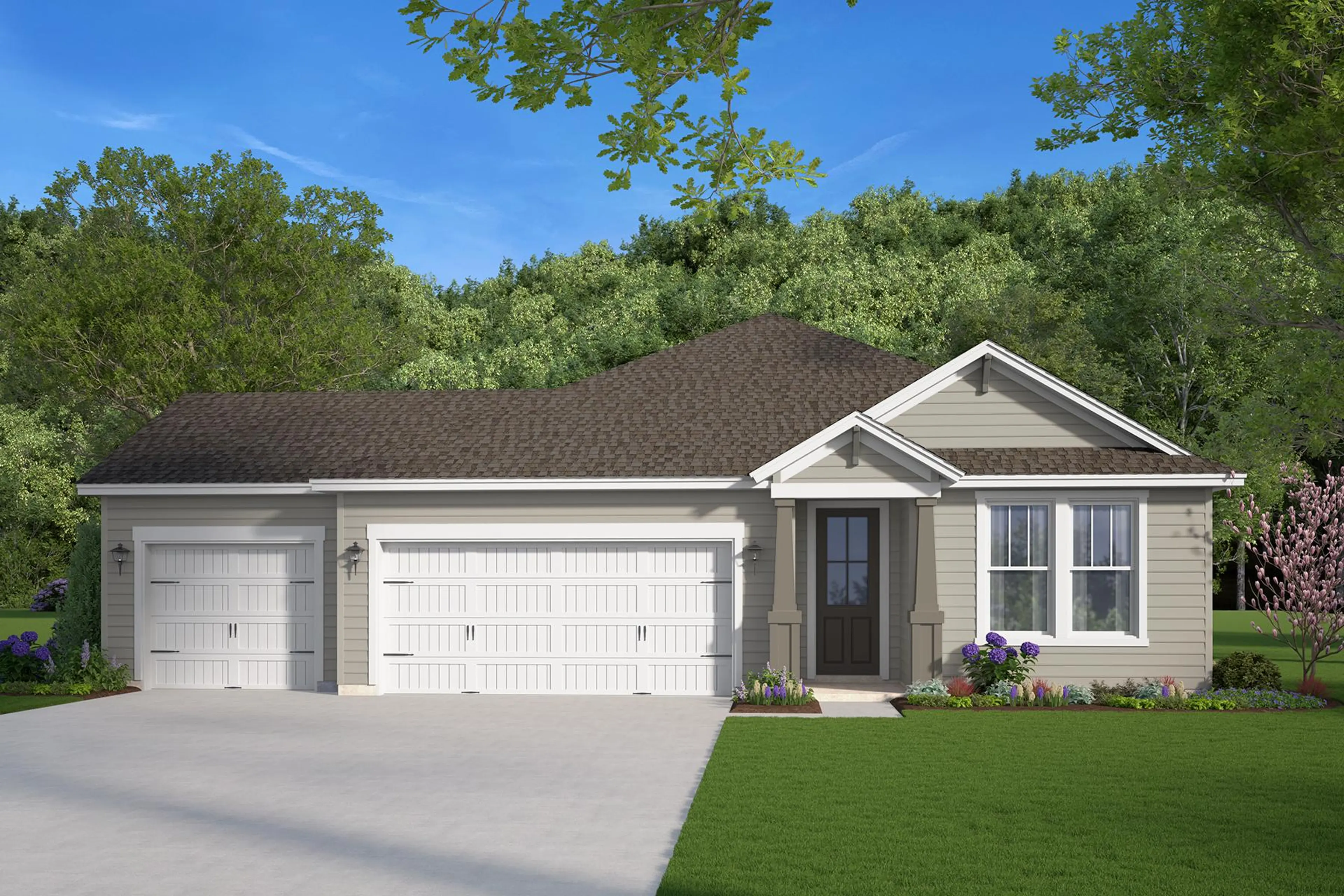 1 with Bonus 3 Car Front