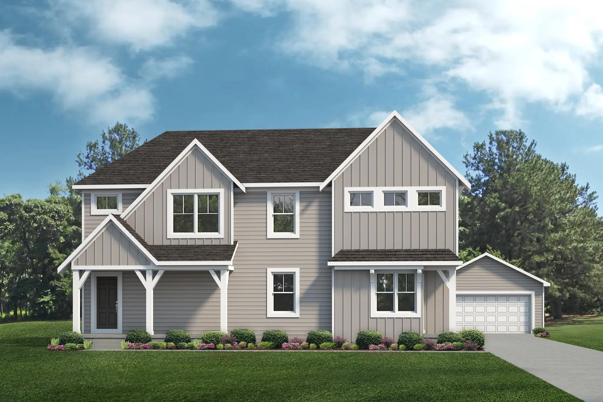 Thumbnail - MI Evita Modern Farmhouse with Detached Garage