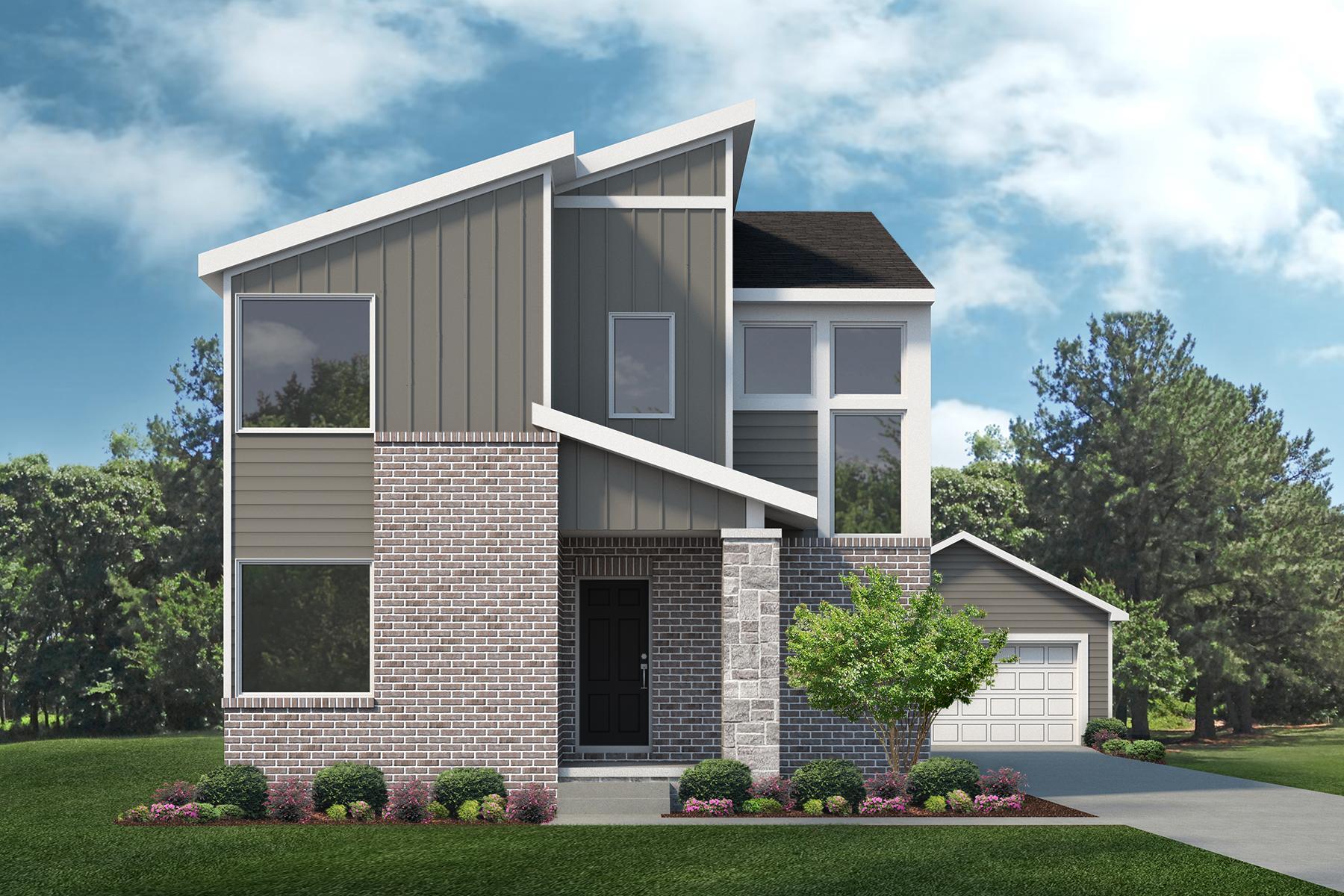 Thumbnail - Contemporary with Detached Garage