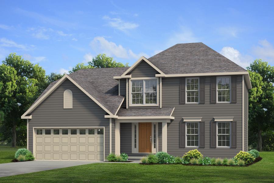 Thumbnail - Elevation 2 with opt garage gable