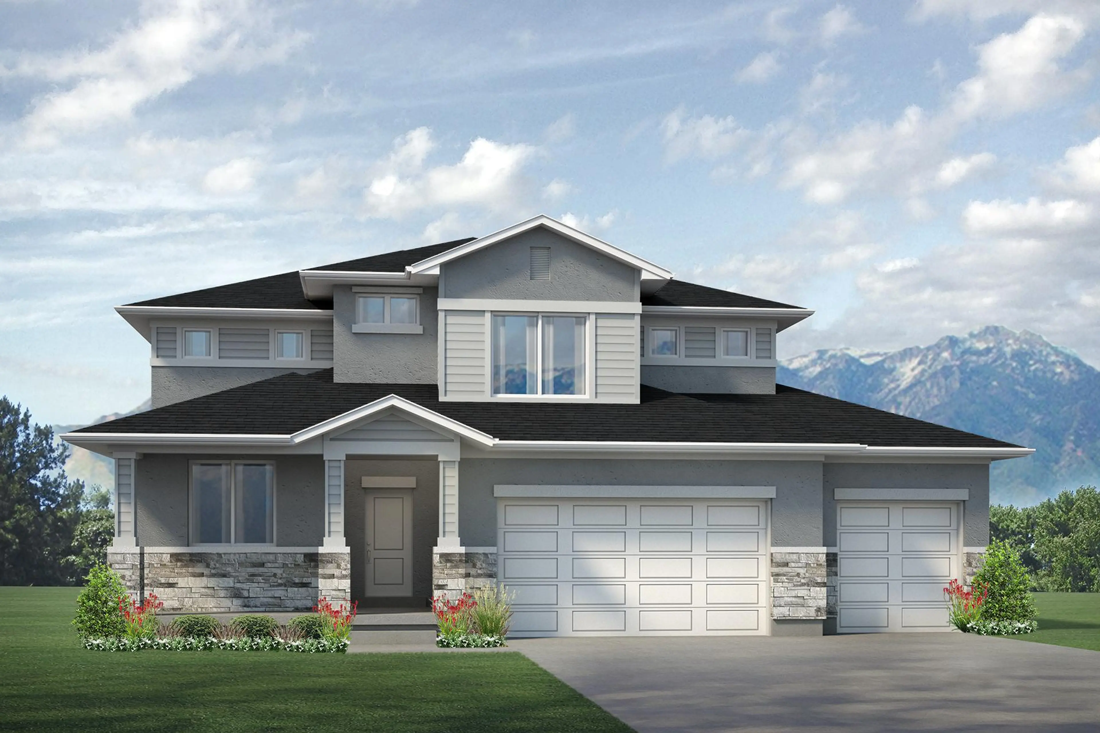Modern Prairie 3 Car