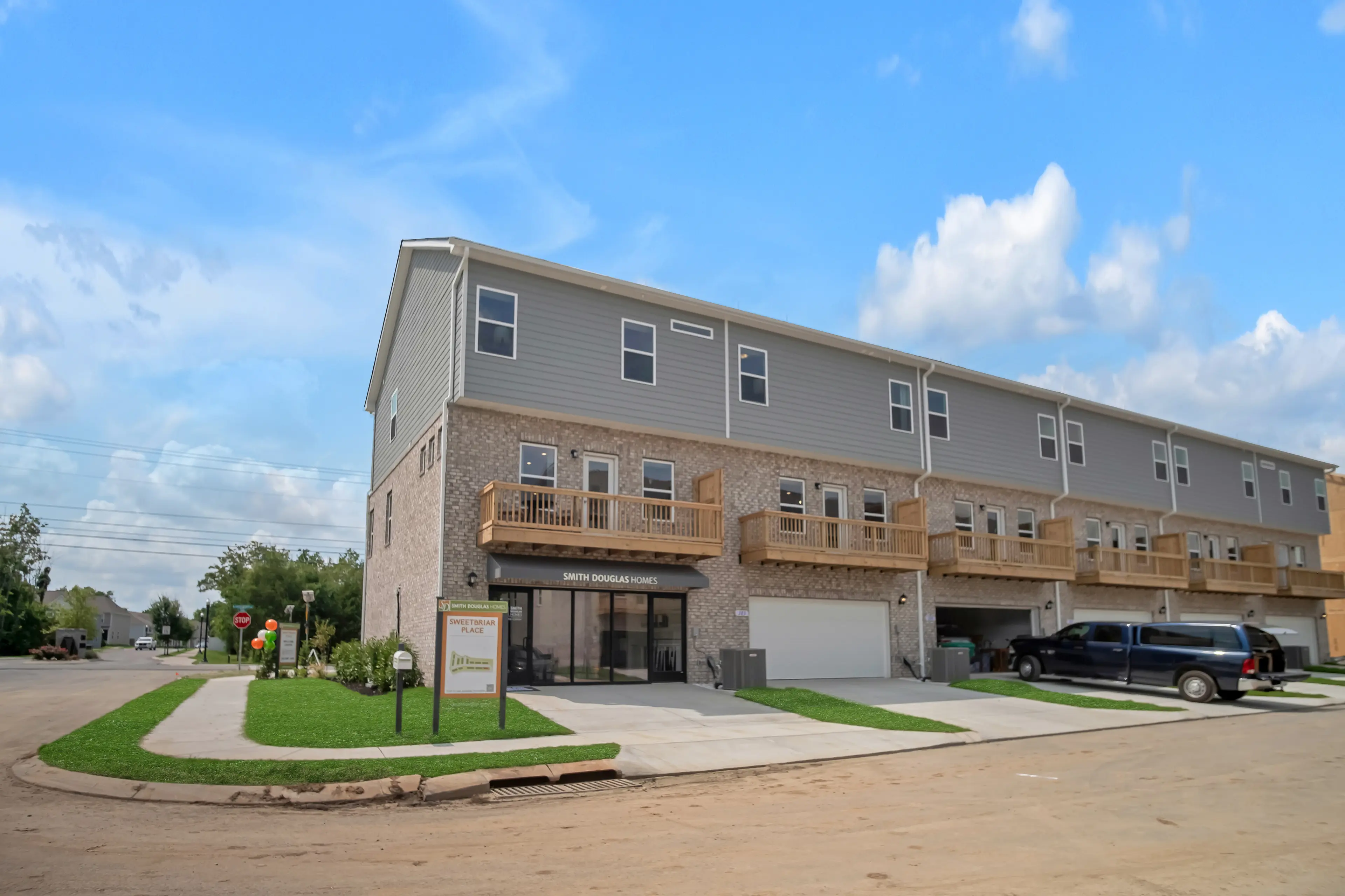 Slide - The Radcliffe Sales Center - Rear Entrance